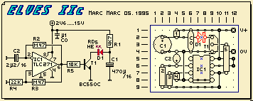 Electronic diagram of an Elf